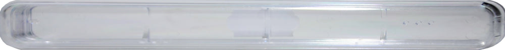 Zahnbürstenköcher Transparent, Grau