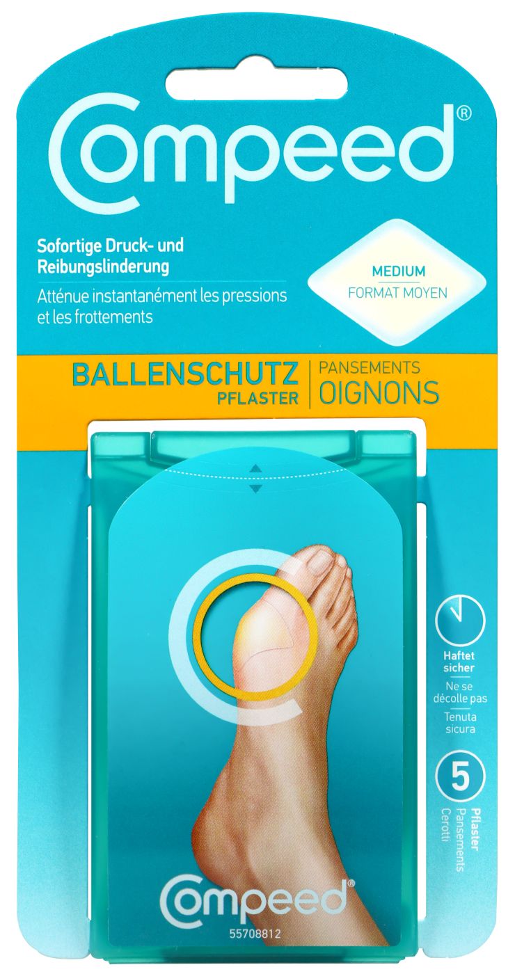 Compeed Ballenschutz Pflaster, 5 er