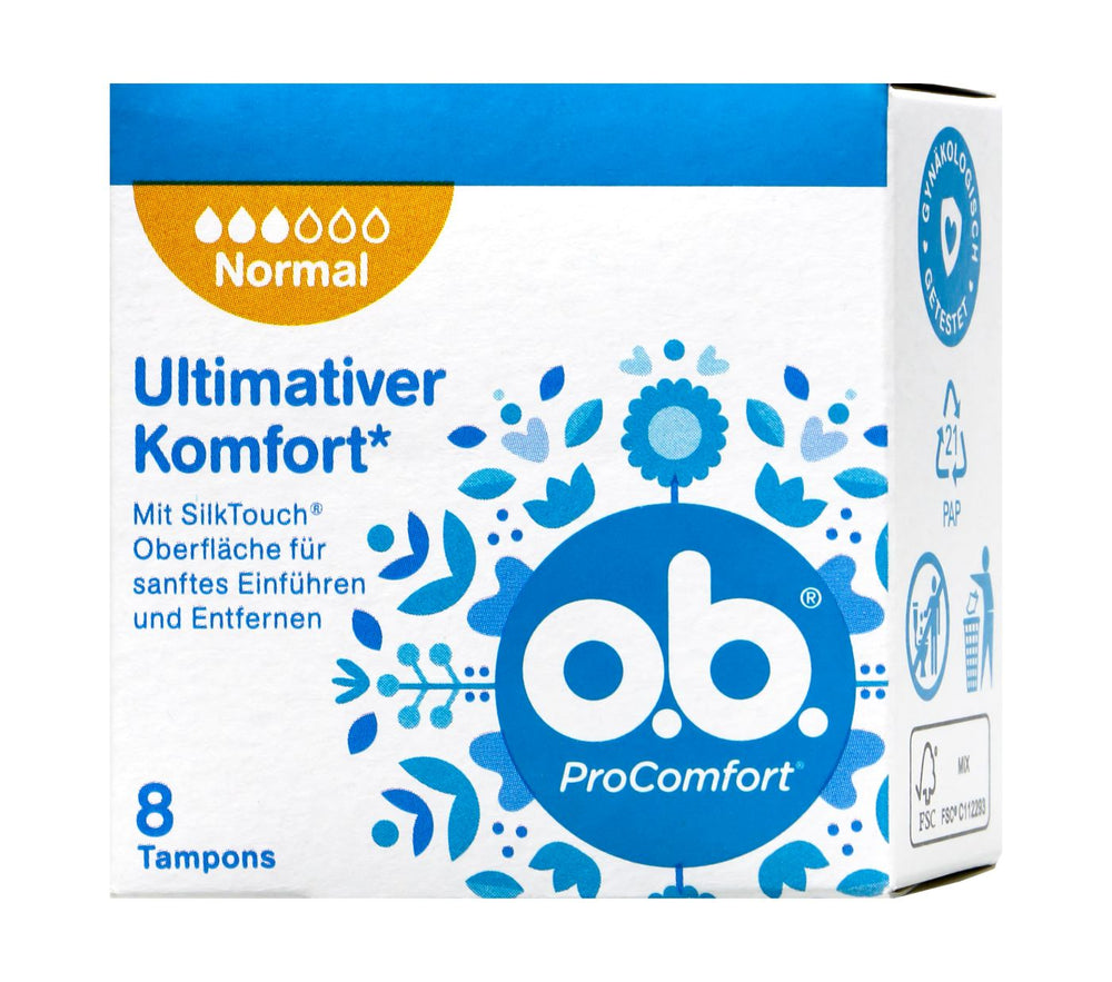 OB Pro Comfort Normal Mini Reisegröße, 8 er