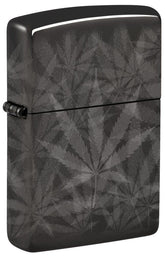 Zippo Feuerzeug "Grey Cannabis Leafs"
