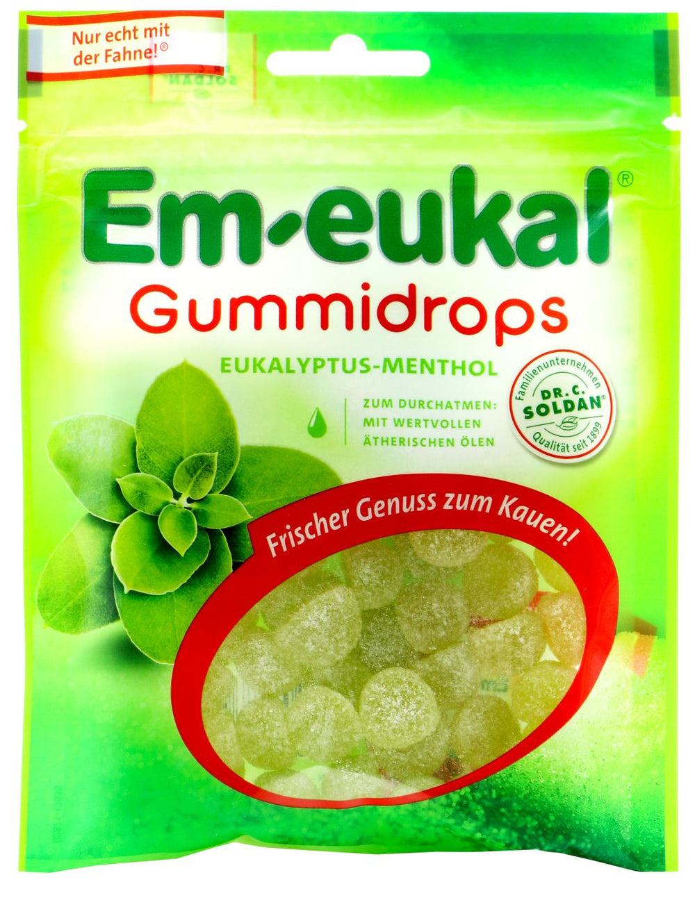 Em-Eukal Gummidrops Eukalyptus-Menthol, 90 g