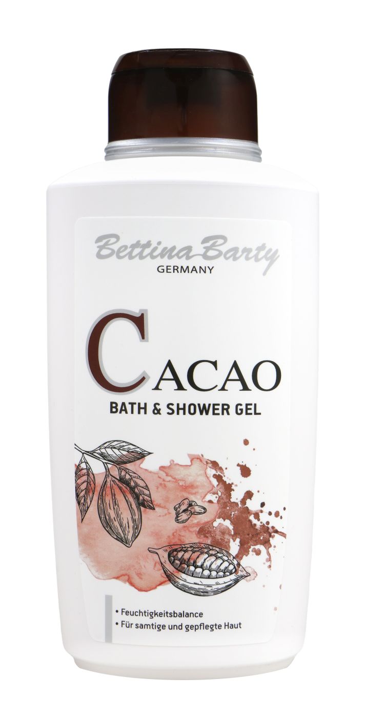 Bettina Barty Cacao Bath & Shower Gel, 500 ml
