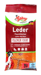 Poliboy Feuchttücher Leder, 20 Stück