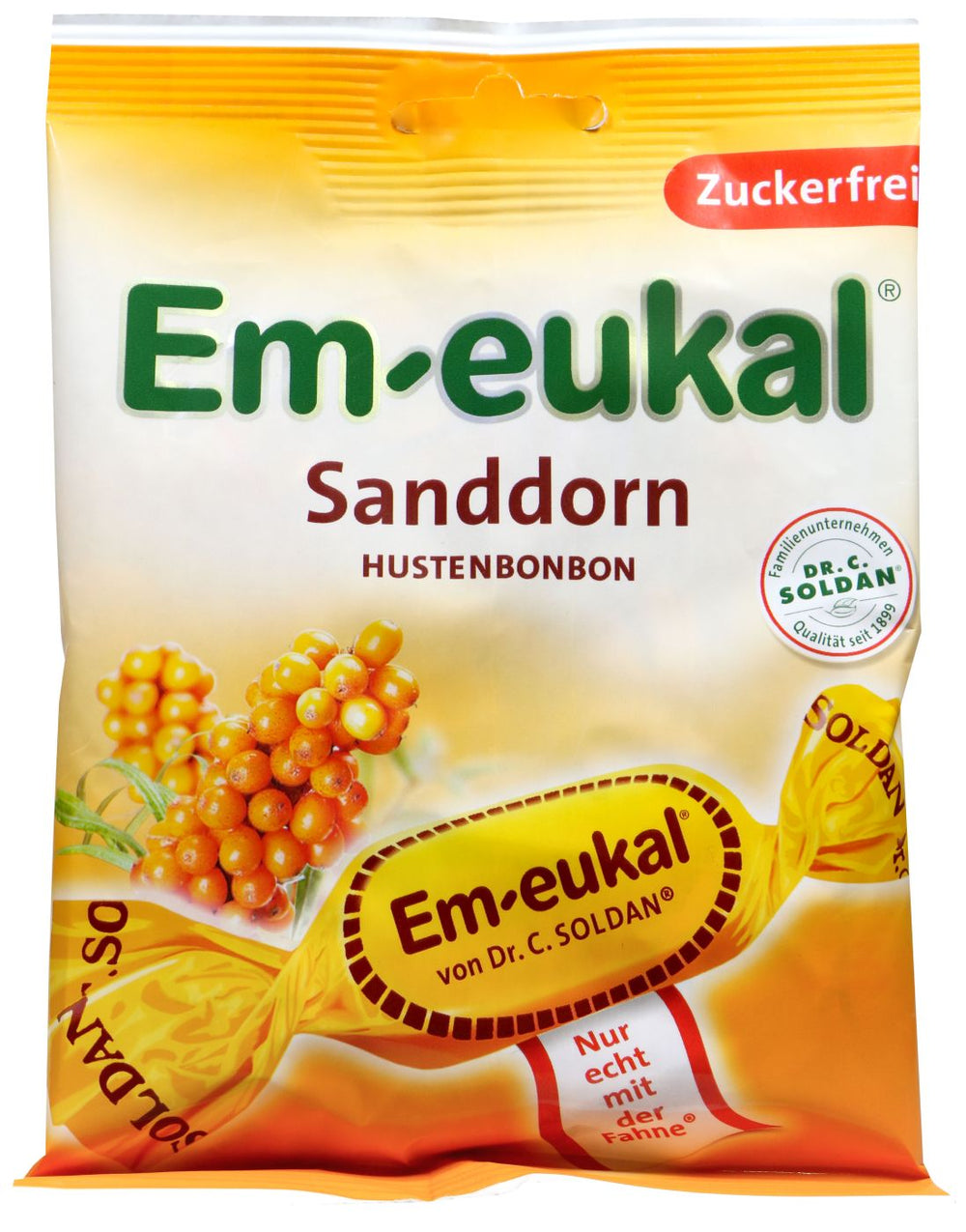 Em-Eukal Sanddorn Zuckerfrei, 75 g