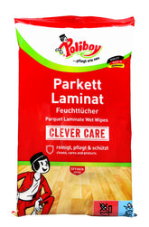 Poliboy Feuchttücher Parkett & Laminat, 15 Stück