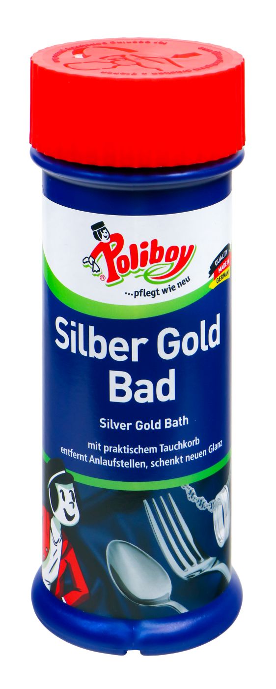 Poliboy Silber Gold Bad, 375 ml