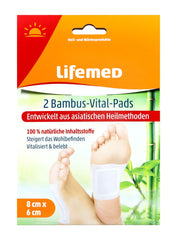 Lifemed Bambus Vital Pads 8 cm x 6 cm, 2 er