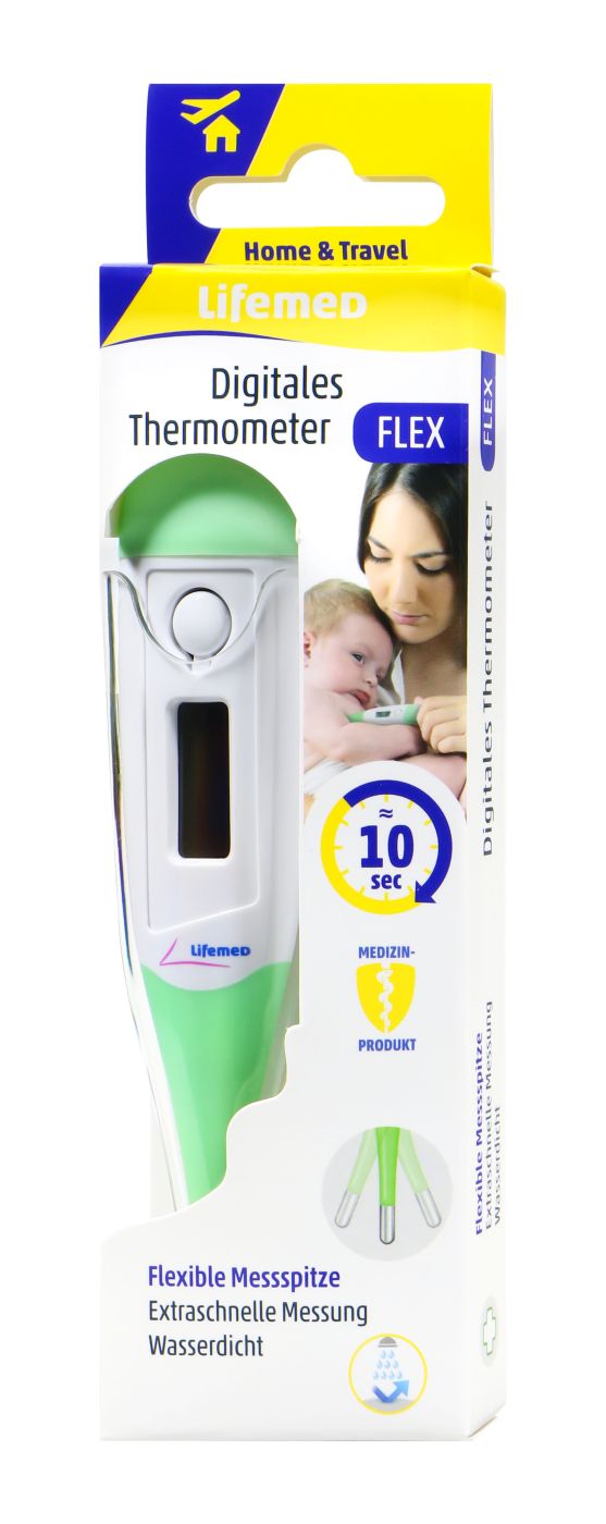 Lifemed digitales Fieberthermometer Flex, 1 er