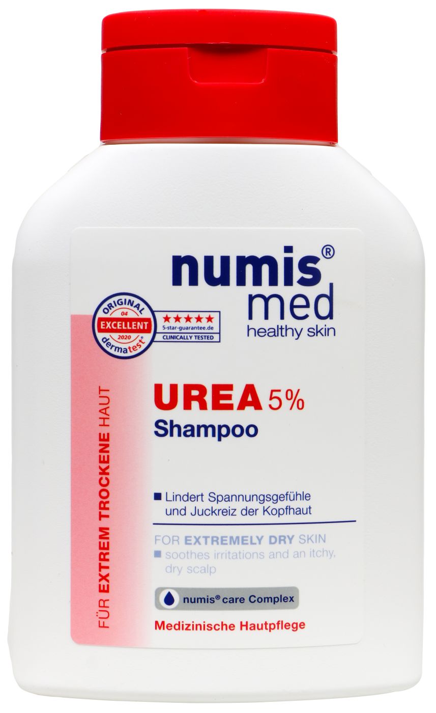 Numis Med Urea 5 % Shampoo ohne Parfüm, 200 ml