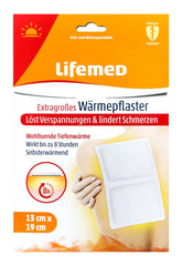Lifemed Extragroßes Wärmepflaster 19 cm x 13 cm, 1 er