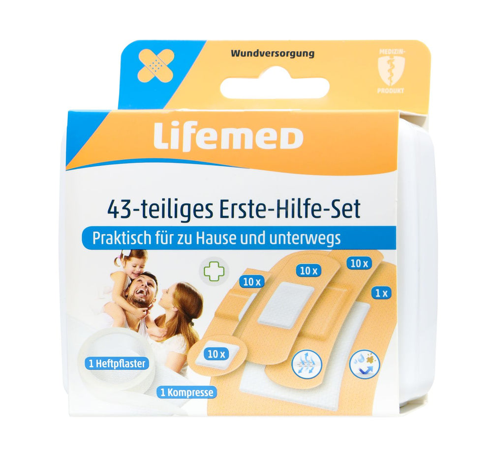 Lifemed Erste-Hilfe-Set, 43 er