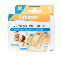 Lifemed Erste-Hilfe-Set, 43 er
