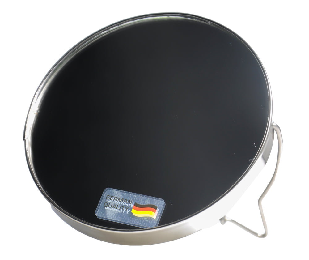 Rasierspiegel Metall, 12 cm