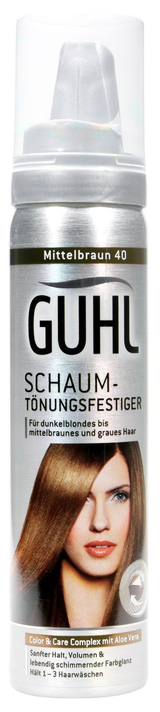 Guhl Schaum- Tönungsfestiger 40 Mittelbraun, 100 ml