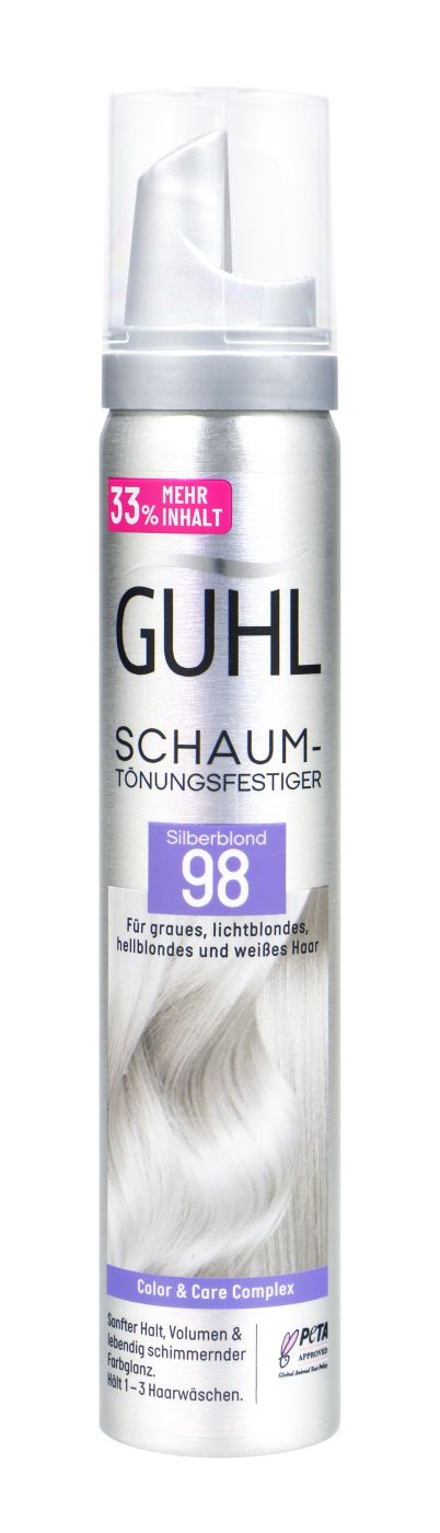 Guhl Schaum-Tönungsfestiger 98 Silberblond, 100 ml