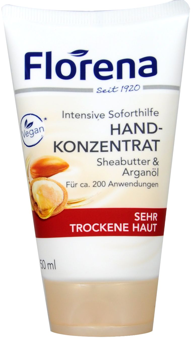 Florena Handcreme Arganöl + Sheabutter, 50 ml