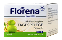 Florena Tagespflege Olivenöl für trockene Haut, 50 ml