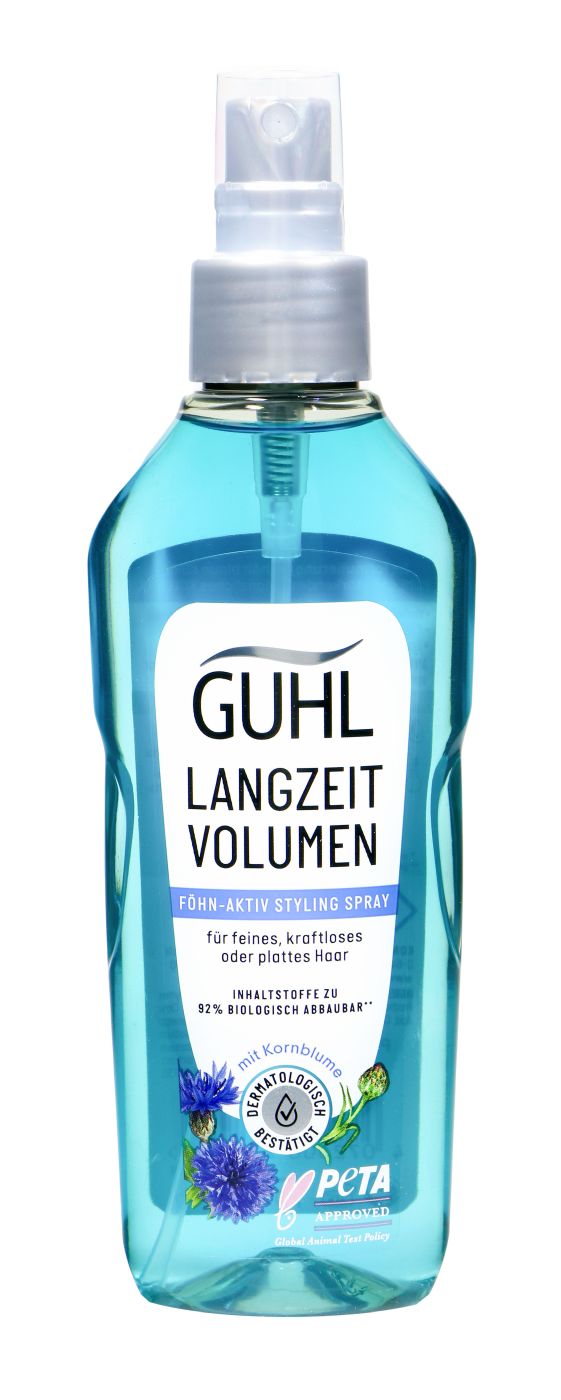 Guhl Föhn-Aktiv Styling Spray Langzeit Volumen, 150 ml
