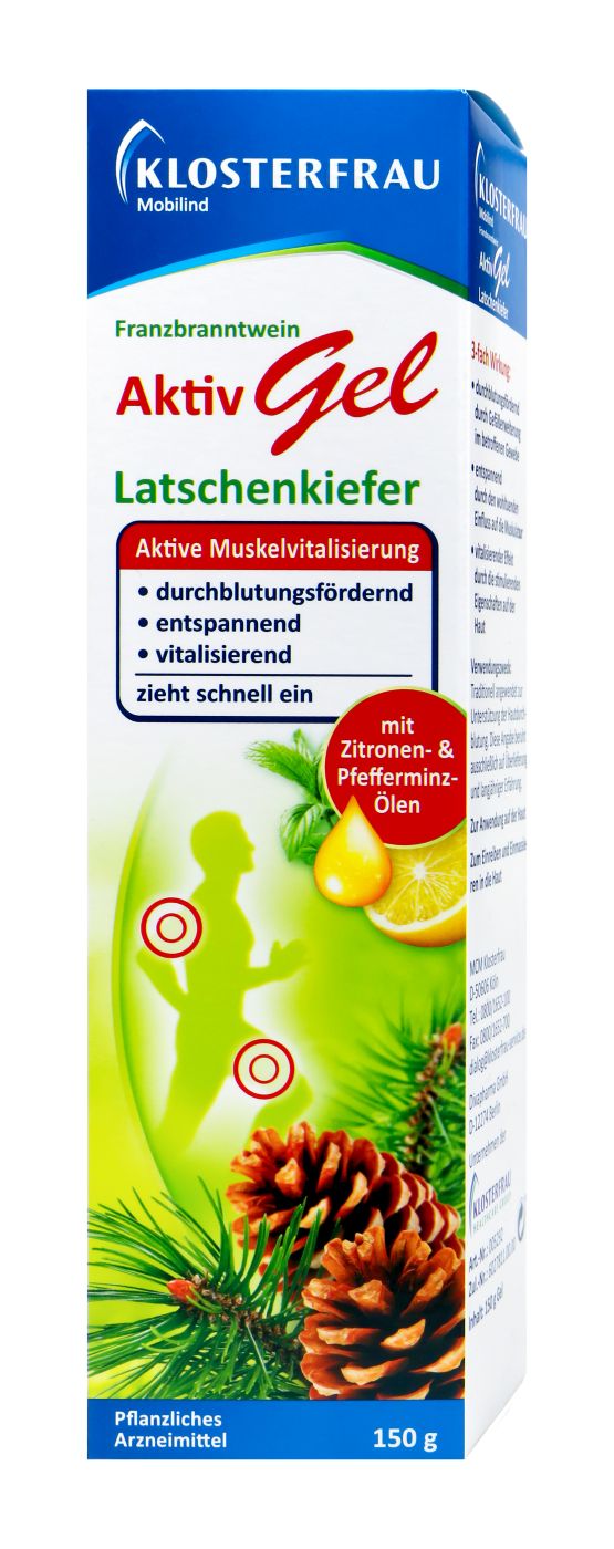 Klosterfrau Franzbranntwein Aktiv Latschenkiefer Gel, 150 g