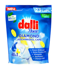 Dalli Geschirrspül-Caps All in 1 Home Diamond, 23 er