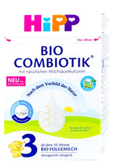 Hipp 2033 Bio Folgemilch 3 Combiotik, 600 g