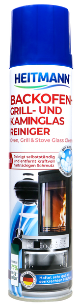 Heitmann Backofen-Grill-und Kaminglasreiniger, 400 ml