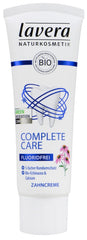 Lavera Zahncreme Complete Care Fluorid-frei Bio-Echin.+Calc., 75 ml