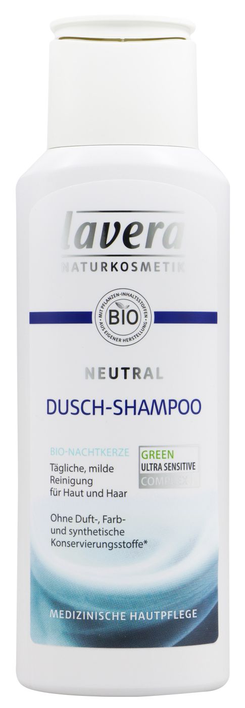 Lavera Neutral Dusch-Shampoo Bio-Nachtkerze, 200 ml