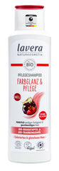 Lavera Pflege Shampoo Farbglanz Bio-Granatapfel&Bio-Traubkörn Öl, 250 ml