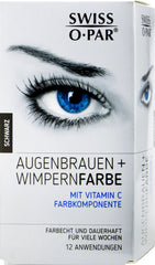 Swiss-o-Par Augenbrauen & Wimpernfarbe Schwarz, 1 Stück