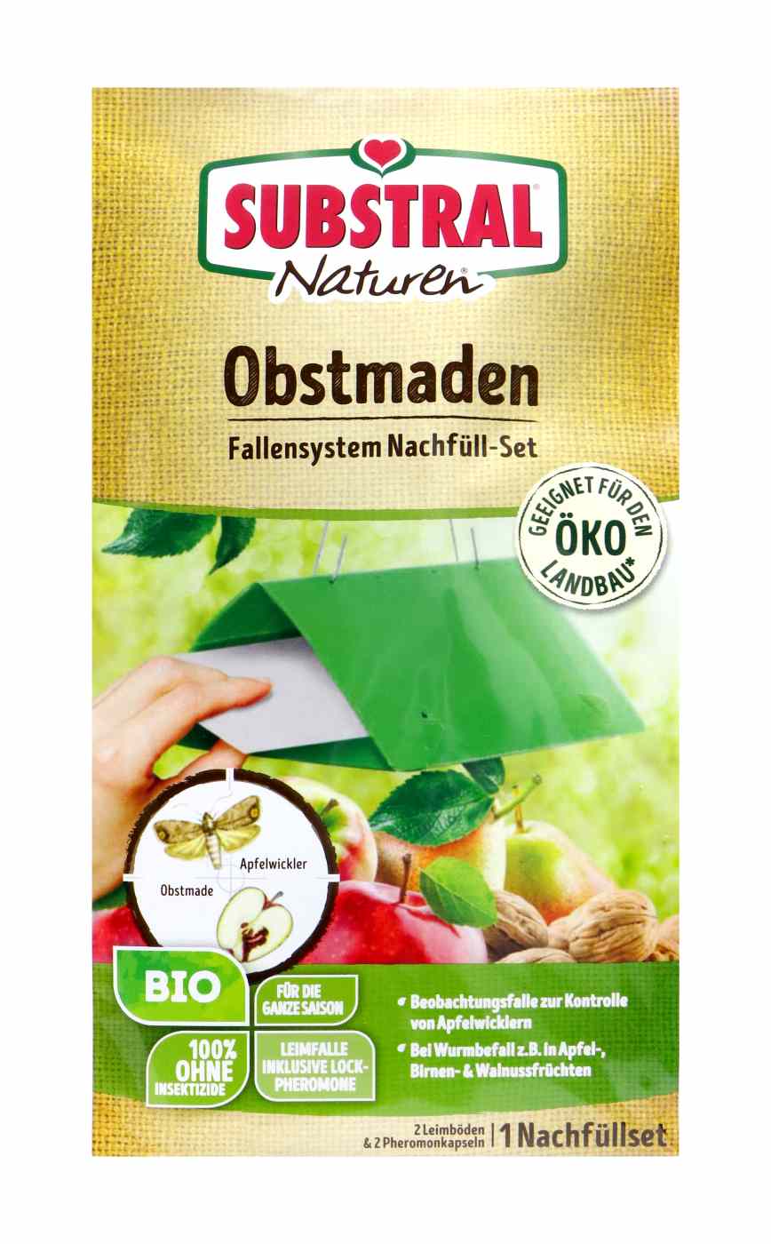 Substral Naturen Obstmaden Fallensystem Nachfüller, 2 er