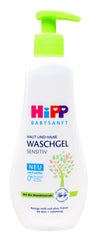 Hipp 90121 Babysanft Waschgel Haut und Haar, 400 ml