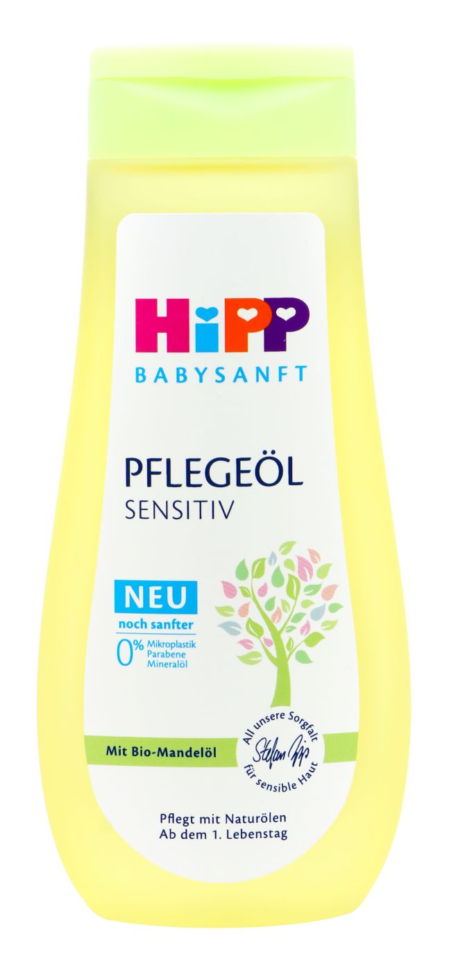 Hipp 90311 Babysanft Pflegeöl, 200 ml