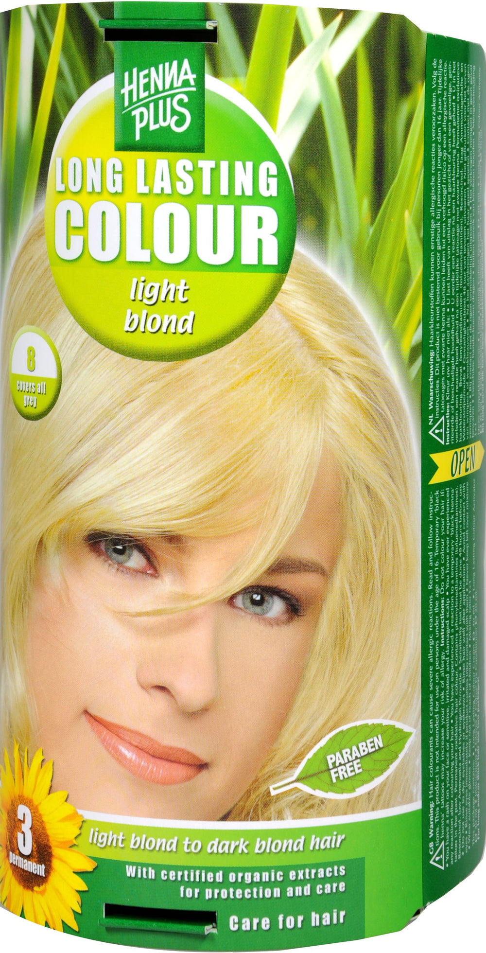 Hennaplus Long Lasting Colour, 8