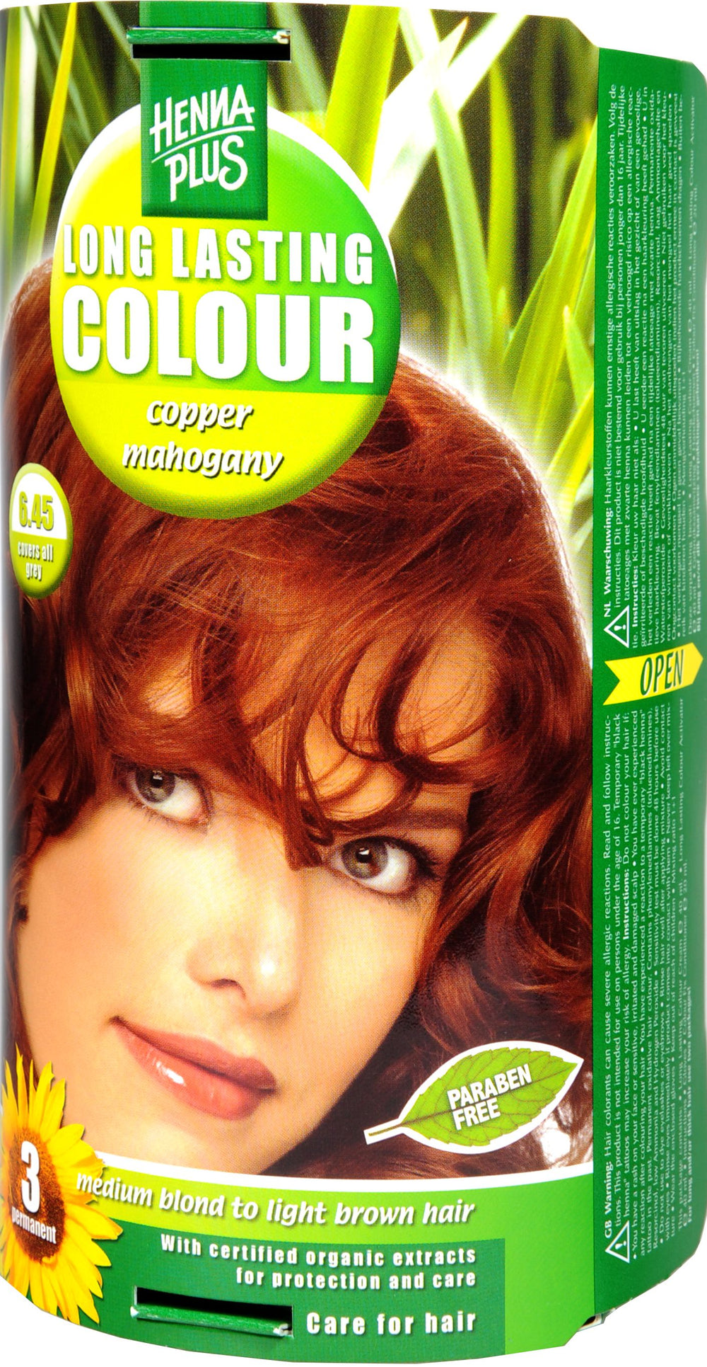 Hennaplus Long Lasting Colour, 6.45