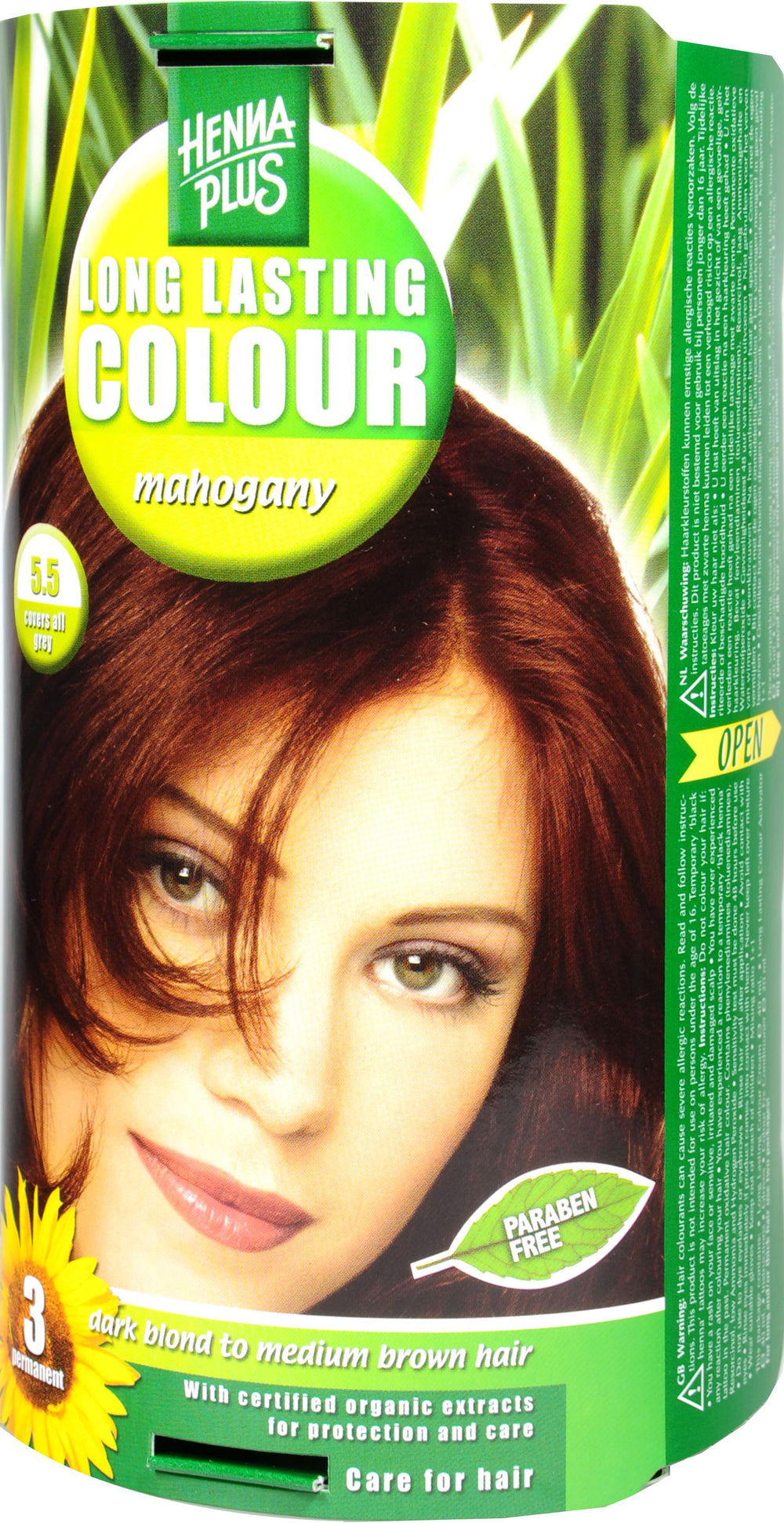 Hennaplus Long Lasting Colour, 5.5