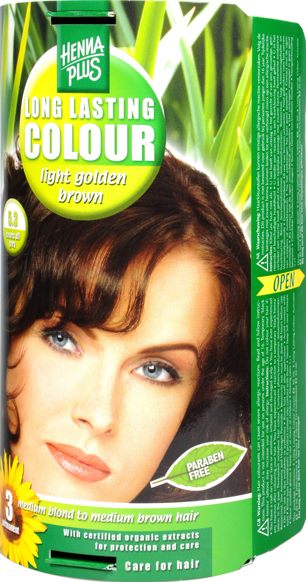 Hennaplus Long Lasting Colour, 5.3