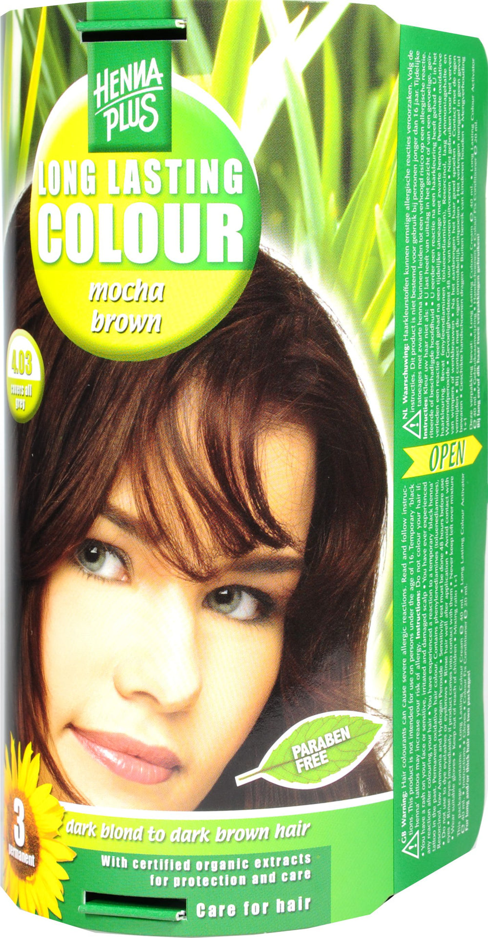 Hennaplus Long Lasting Colour, 4.03