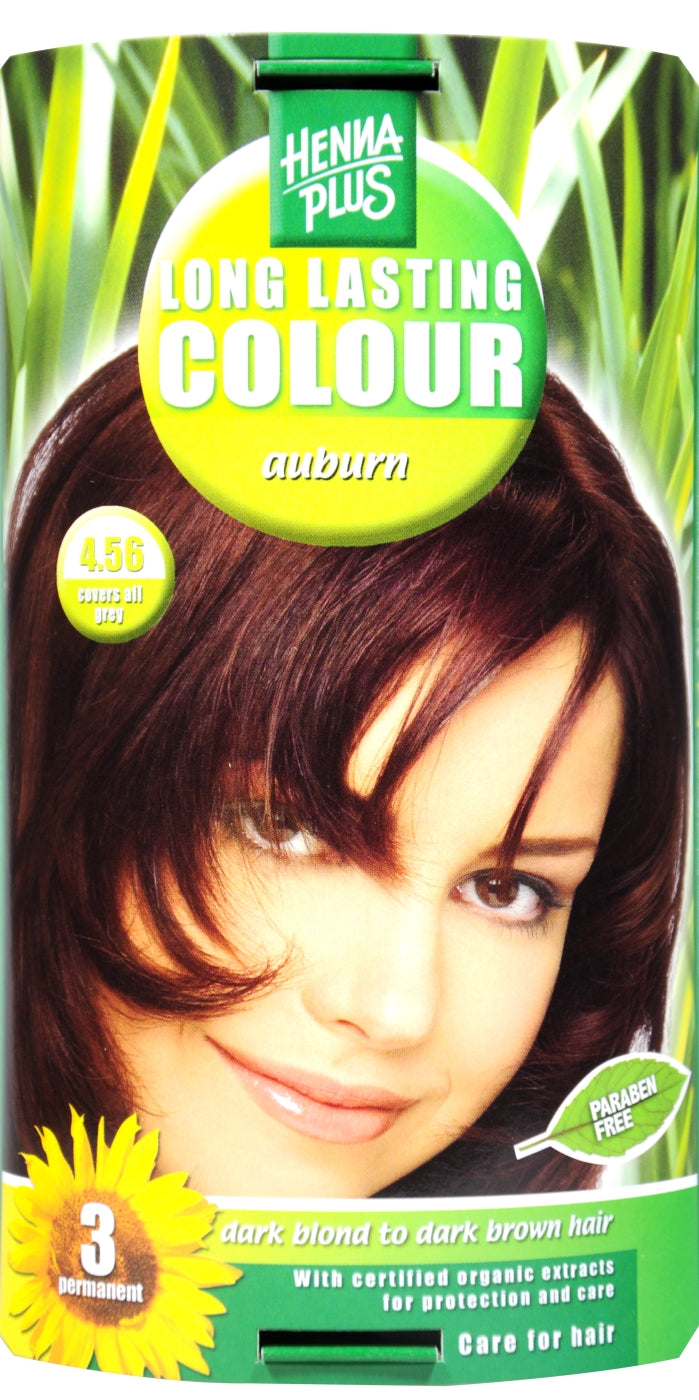 Hennaplus Long Lasting Colour, 4.56