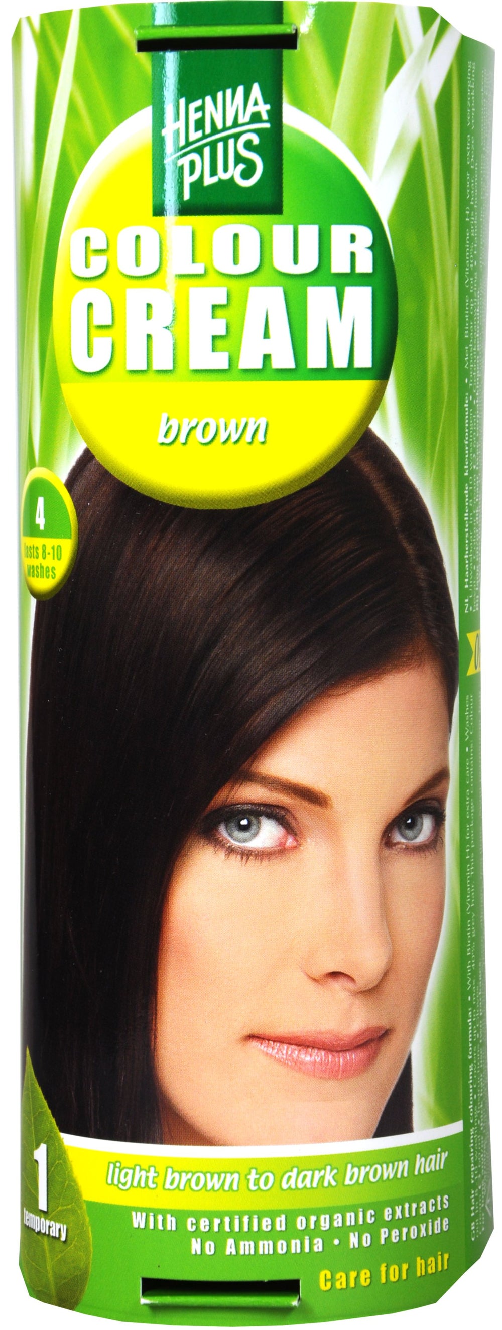 Hennaplus Colour Cream Braun, 4