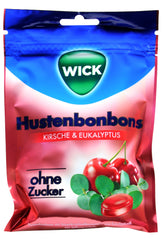 Wick Kirsche mit kühlendem Menthol ZF Beutel, 72 g