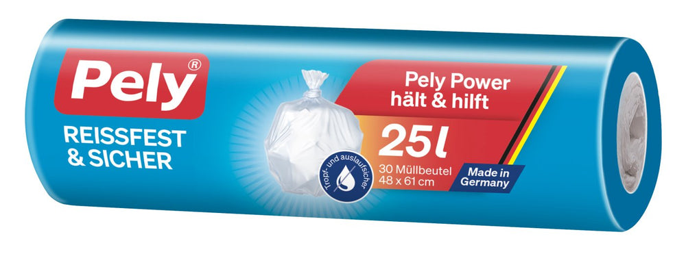 Pely Müllbeutel 25 Liter, 30 er