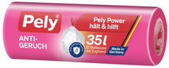 Pely Zugband-Beutel Anti Geruch 35 Liter, 12 er