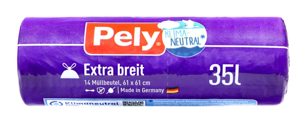 Pely Zugband-Beutel Extra Breit 35, 14 er