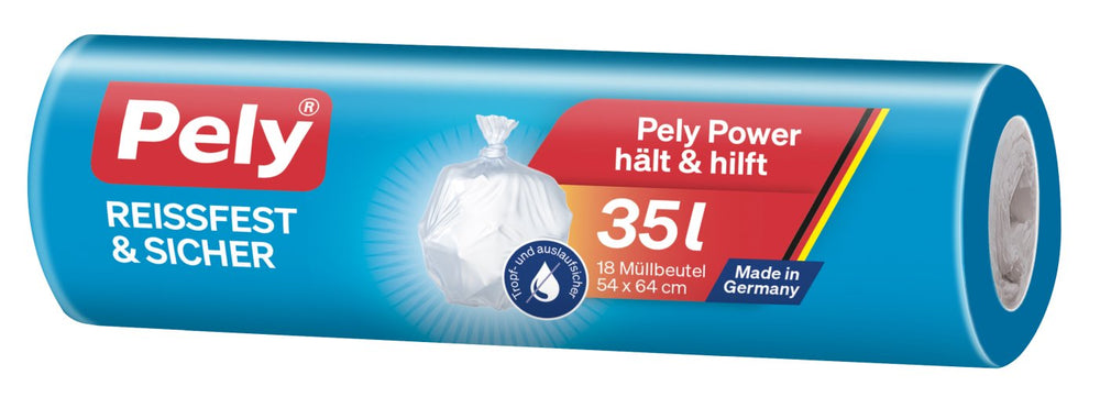Pely Müllbeutel 35 Liter, 18 er