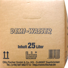 Demineralisiertes Wasser Cubitainer Fischar, 25 l
