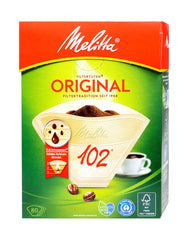 Melitta Filtertüten 102 Naturbraun Aroma, 80 er