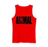 Animal Tank Top - Red & Black - S