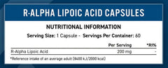 Applied Nutrition R-ALA - 60 caps