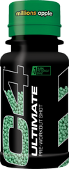 C4 Ultimate Shot - 12 x 60 ml - Millions Green Apple